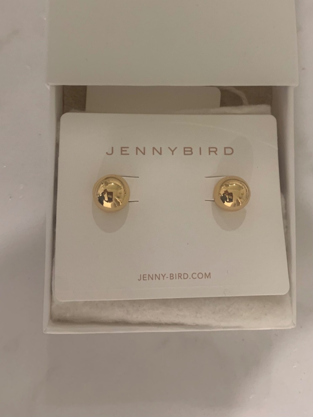 $138 Jenny Bird Aurora studs in box, never worn